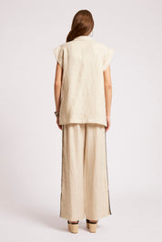 Maris Blazer Vest - Tusk