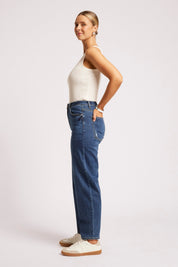 Maris Barrel Denim Jean - Denim