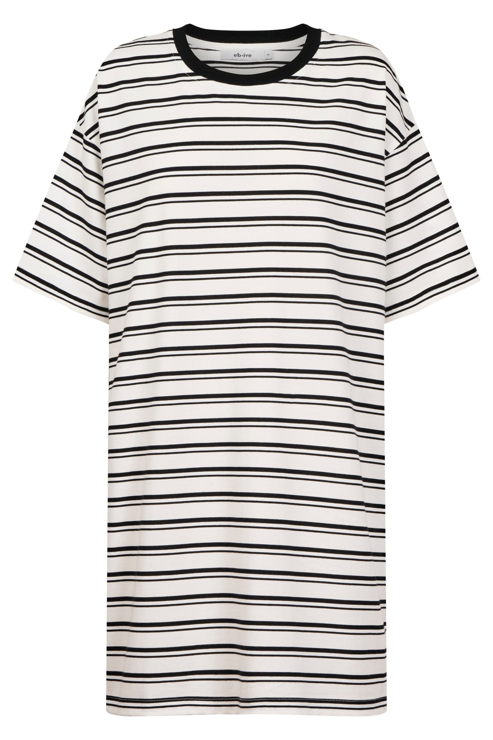 Paloma Striped Dress - Black / White