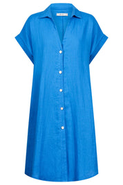 Maris Shirt Dress - Marine