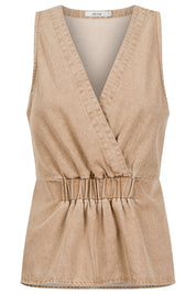 Dusk Denim Tank - Dune