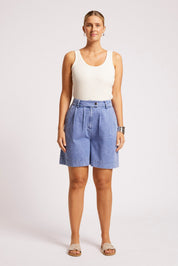 Dusk Denim Short - Denim