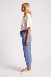 Dusk Jogger Denim Pant - Denim