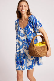 Gaia Dress - Azure