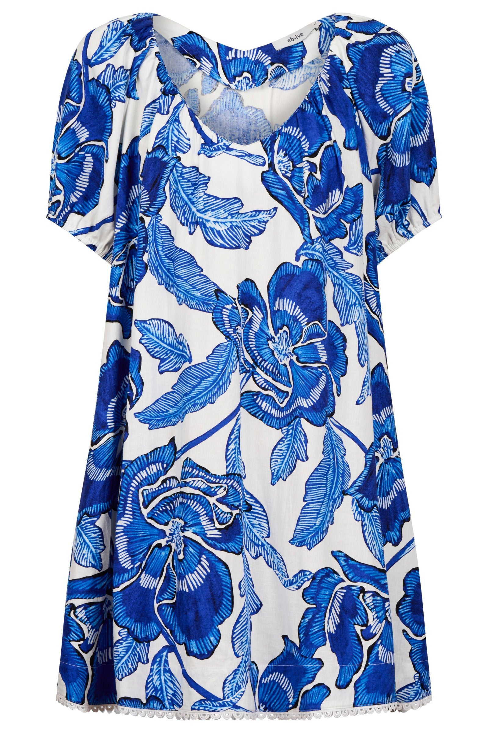 Gaia Dress - Azure