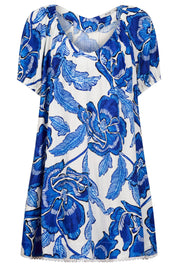 Gaia Dress - Azure