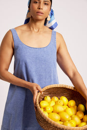 Dusk Tank Dress - Denim