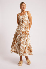 Gaia Tank Maxi Dress - Dune