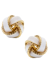 Coast Stud Earring - White