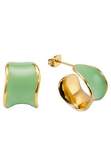 Coast Cuff Earring - Lime