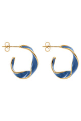 Coast Twist Hoop - Blue