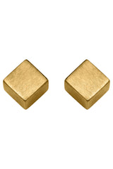 Olivera Cube Earring - Silver