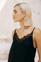 Eden Cube Earring - Silver