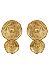Seaside Earring - Gold Urchin