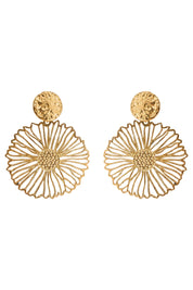 Drift Earring - Gold Flora