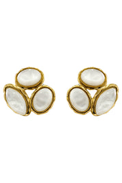 Drift Earring - Gold / Shell