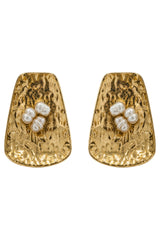 Drift Earring - Gold / Pearl
