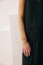 Solara Cuff - Gold / Pearl