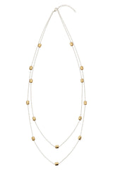 Dusk Necklace - Gold / Silver Strand