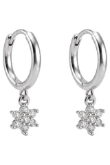 Heritage Earring - Flora Silver