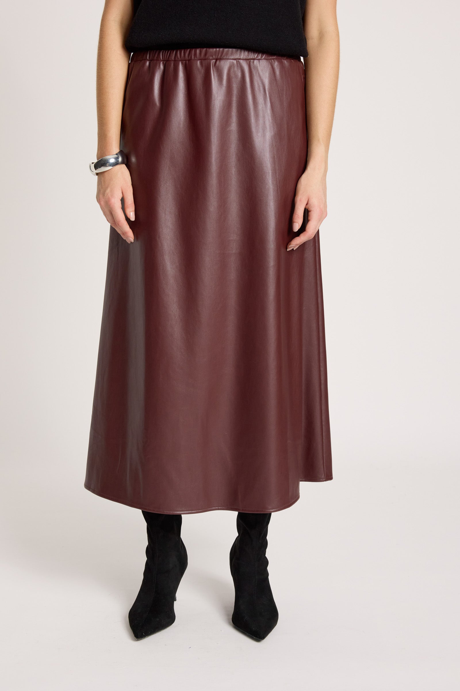 Amina Skirt - Mahogany