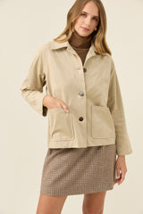 Lennon Jacket - Stone