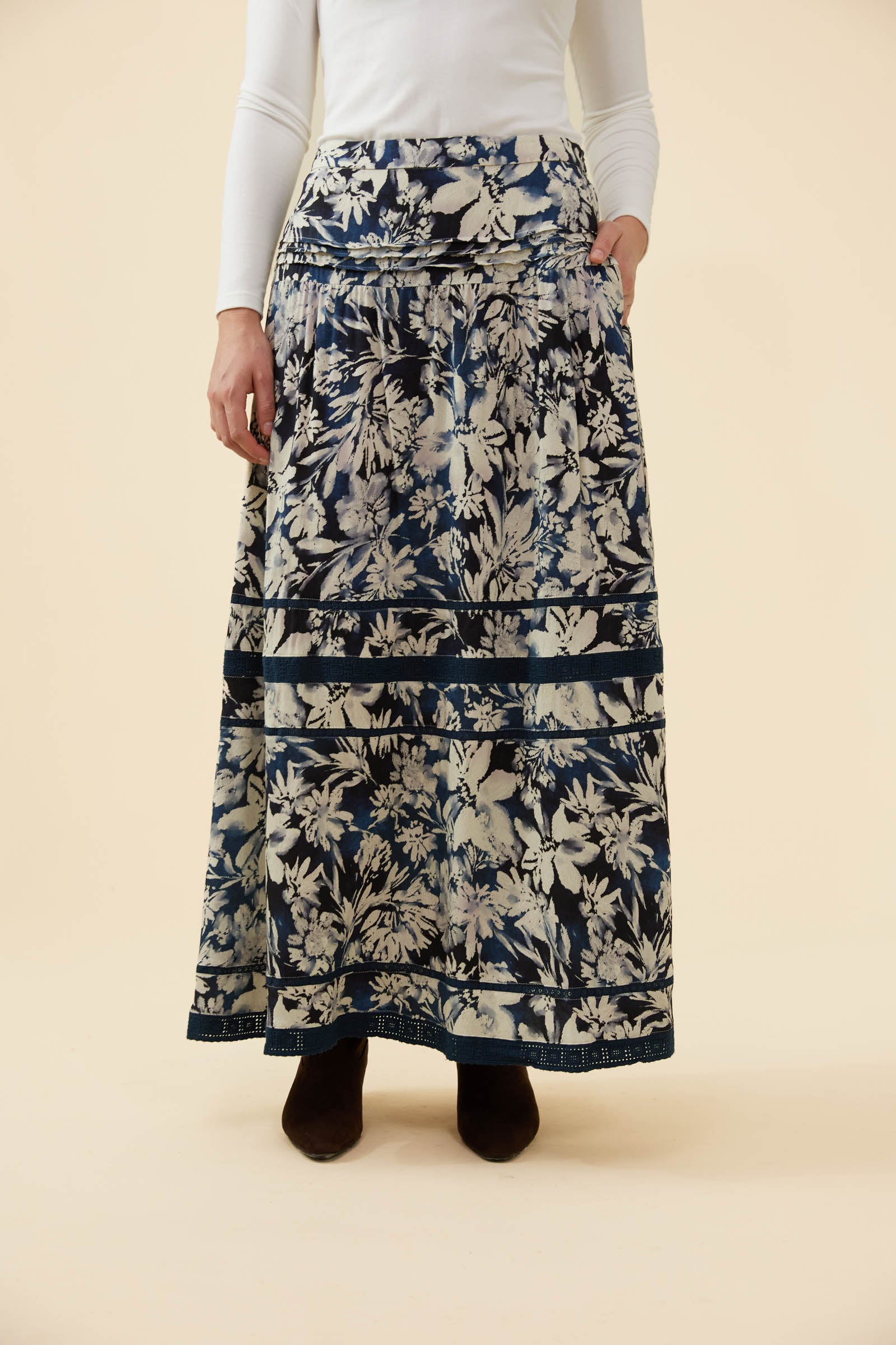 Magnolia Maxi Skirt - Bloom