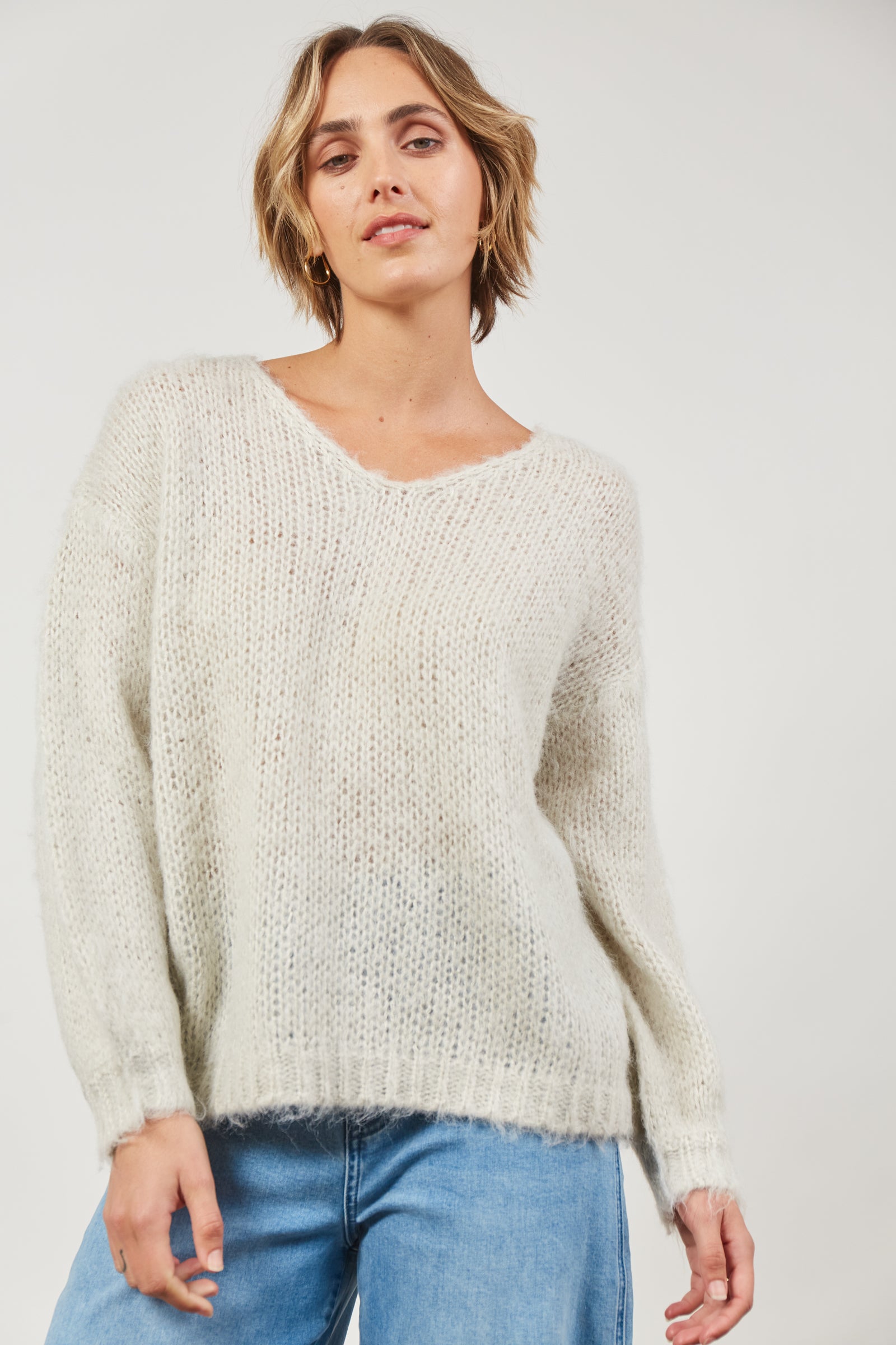 Serene Jumper - Cement