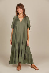Esme Maxi - Olive