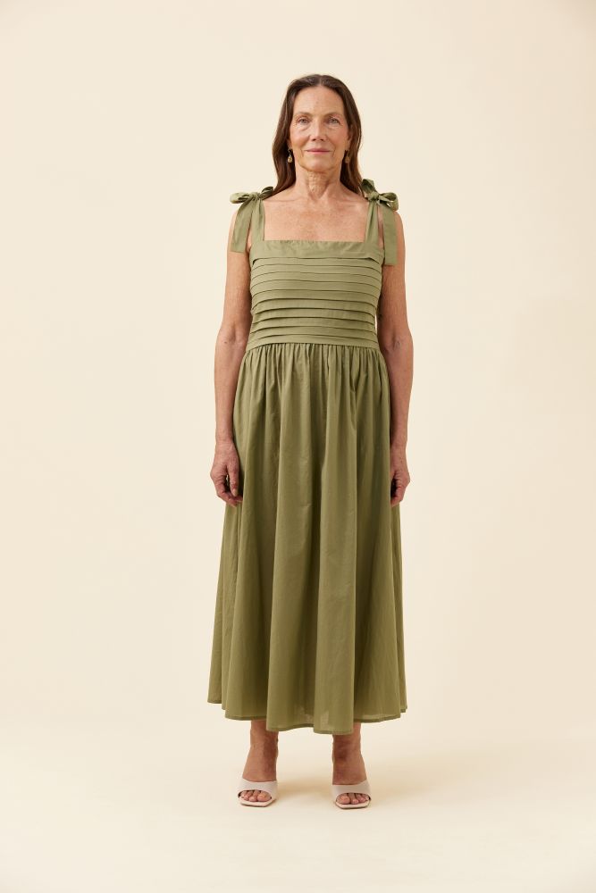 Rosa Tank Dress - Sage