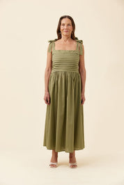 Rosa Tank Dress - Sage