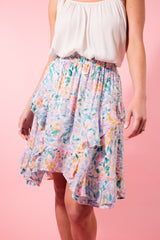 Botanical Skirt - Salt Hydrangea