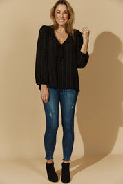 Ethereal Blouse - Black