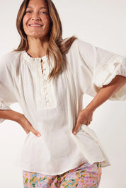 Flora Lace Top - Lotus