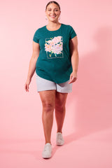 Arbour Tshirt - Teal