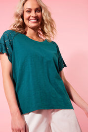 Parterre Tshirt - Teal
