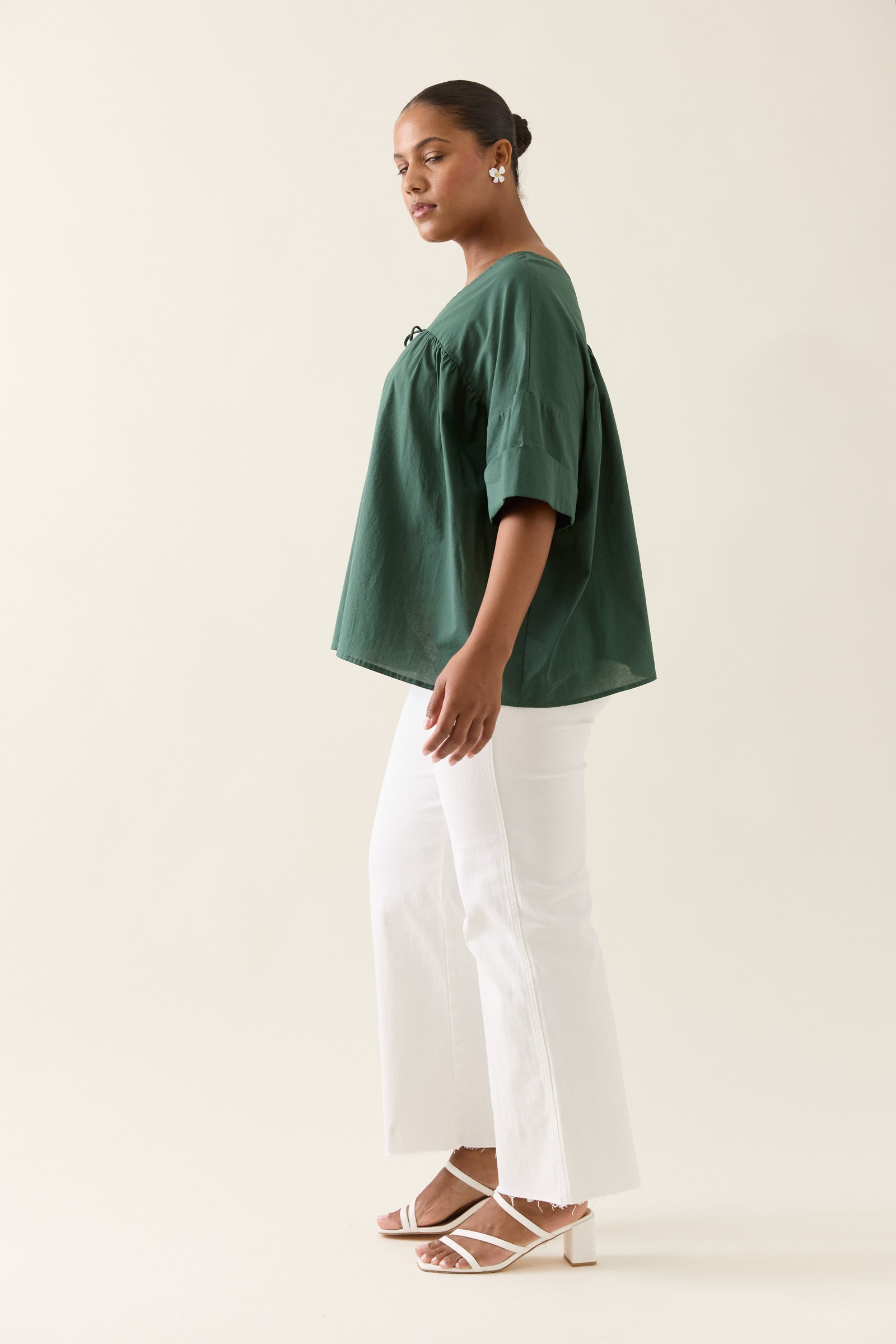 Aurora Relaxed Top - Myrtle
