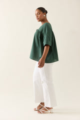 Aurora Relaxed Top - Myrtle
