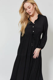 Coppola Maxi Dress - Onyx