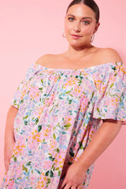 Flora Dress - Salt Hydrangea