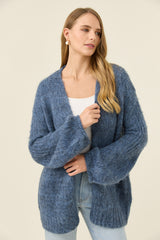 Pallas Relaxed Cardigan - Navy