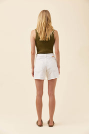 Duke Denim Shorts - Salt