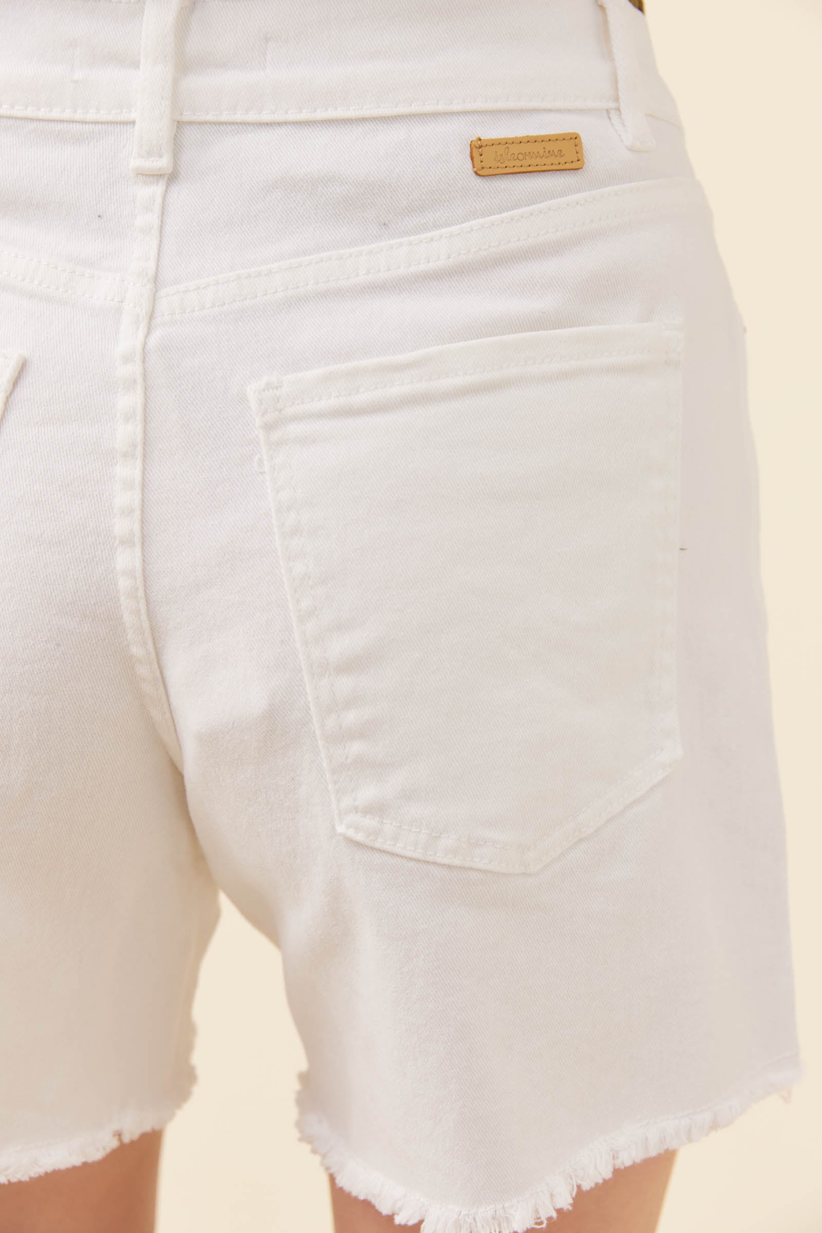 Duke Denim Shorts - Salt
