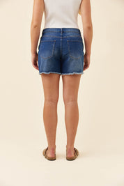 Duke Denim Shorts - Denim