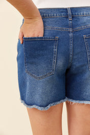 Duke Denim Shorts - Denim
