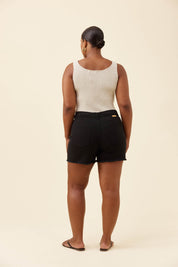 Duke Denim Shorts - Black