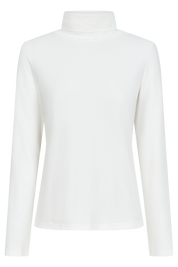 Naria Roll Neck Top - Ivory
