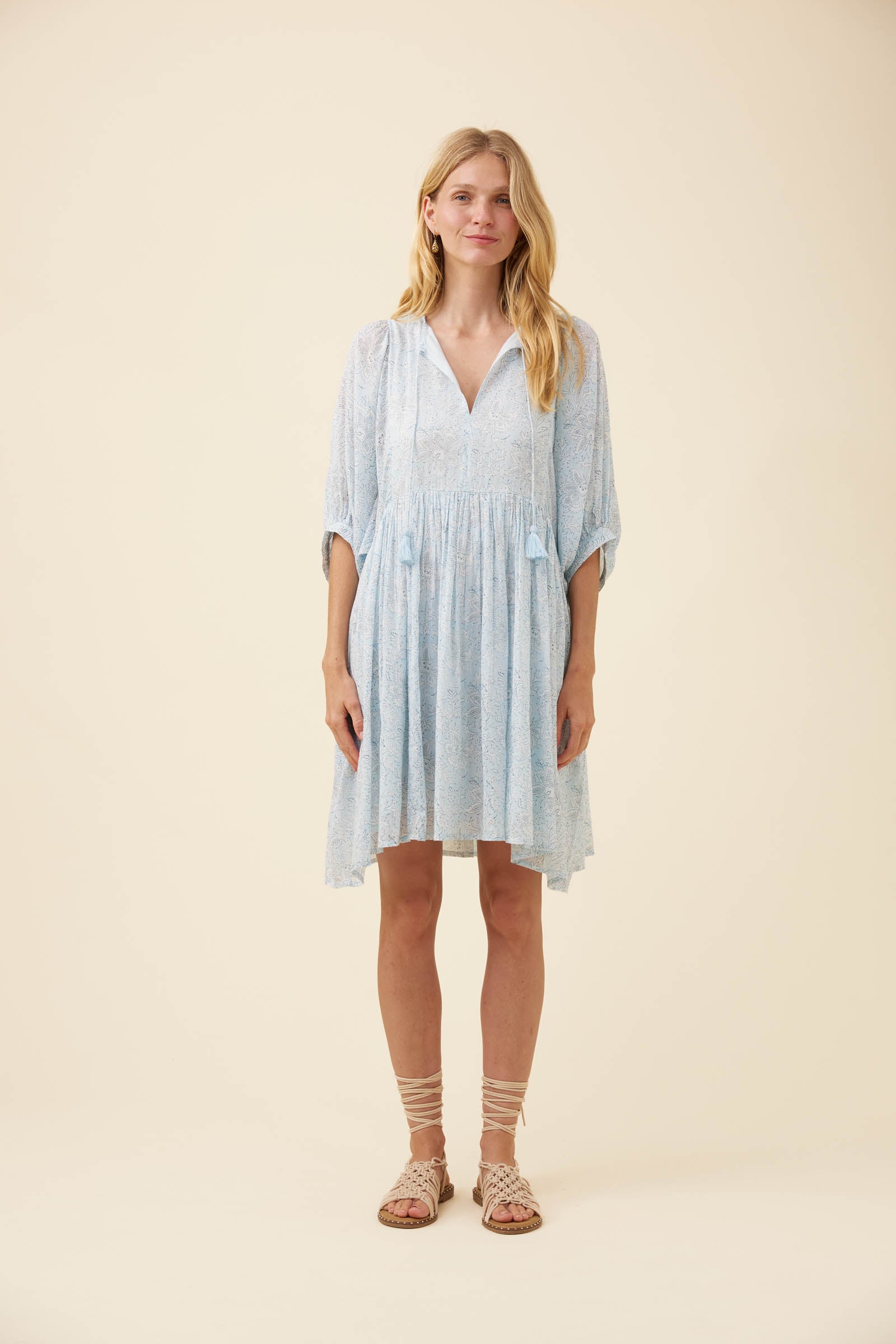 Wilma Dress - Light Blue