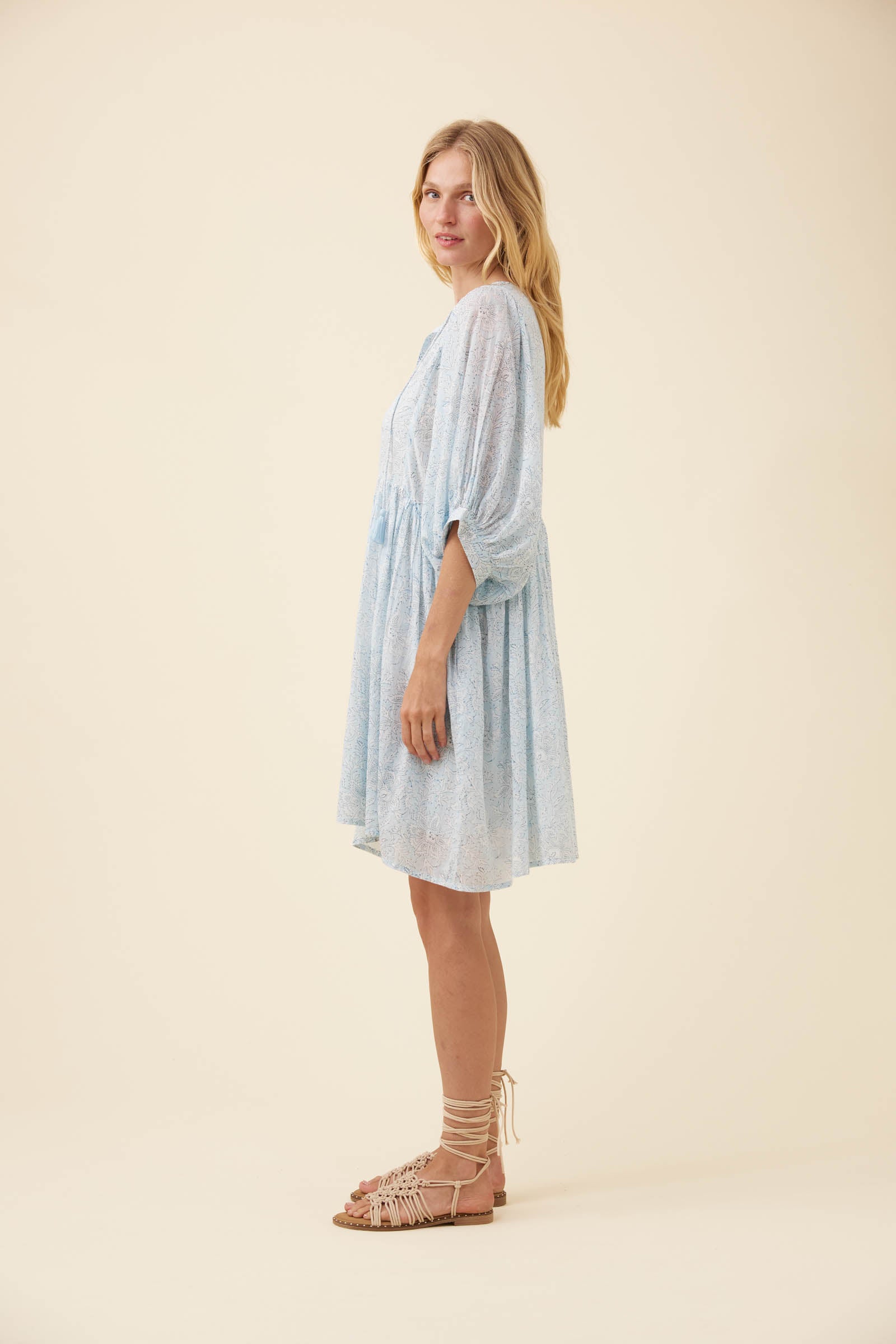Wilma Dress - Light Blue