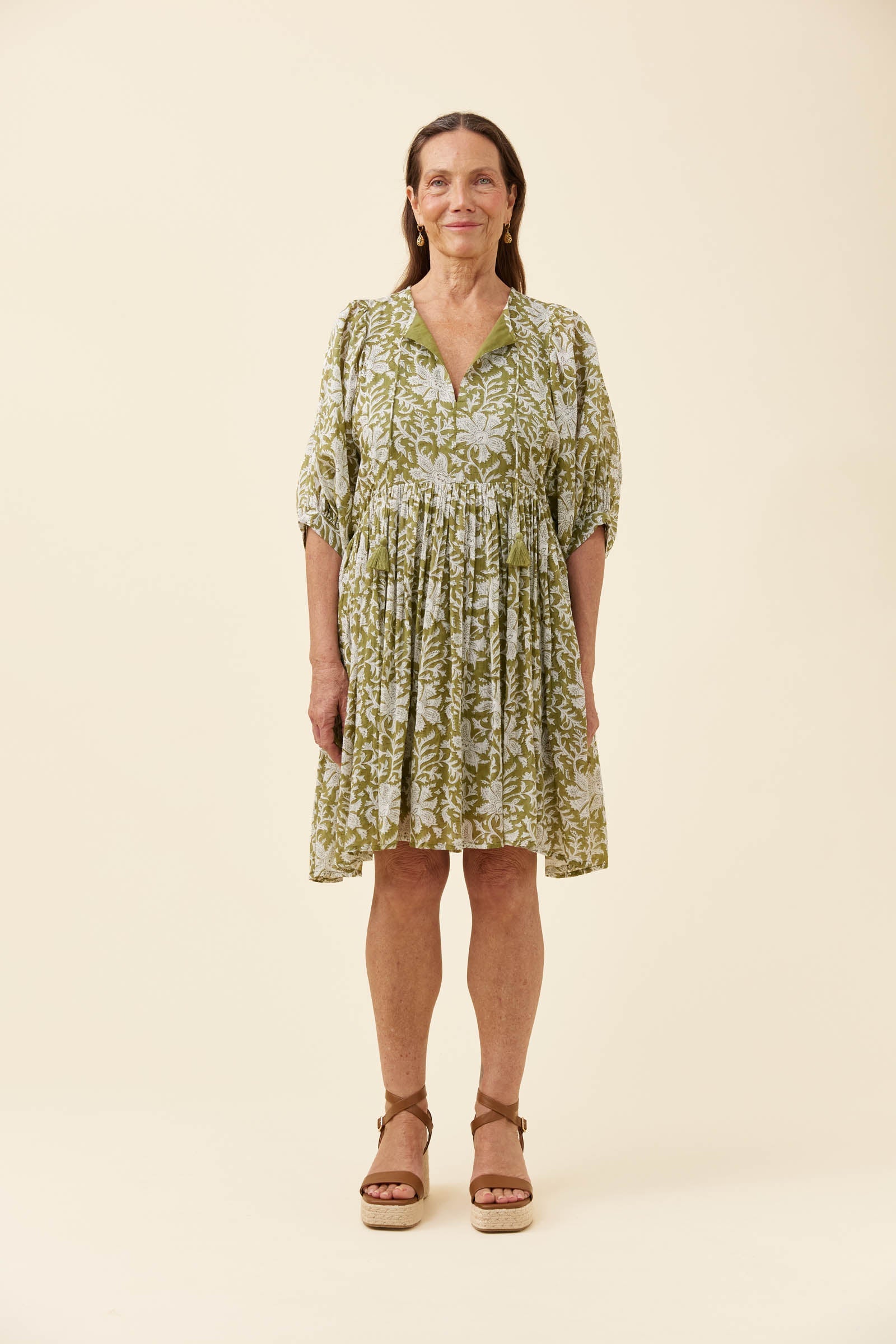 Wilma Dress - Olive